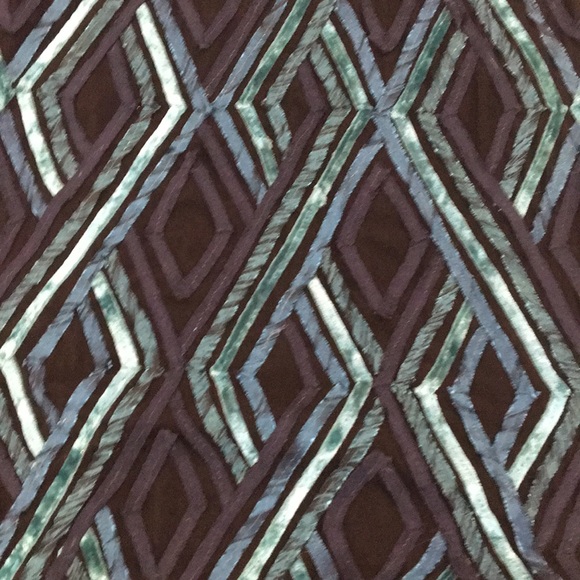 Blue and black blouse - Picture 2 of 3